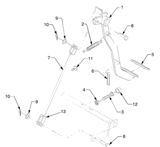 Part Location Diagram of DD-T2610-55911 Cub Cadet Spring